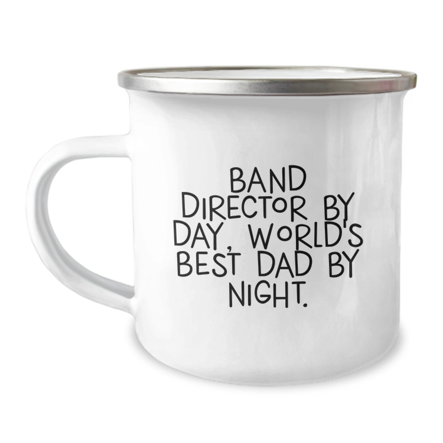 Band Director Keepsake Camping Mug for Him Birthday Gift 12oz Stainless - Image 1
