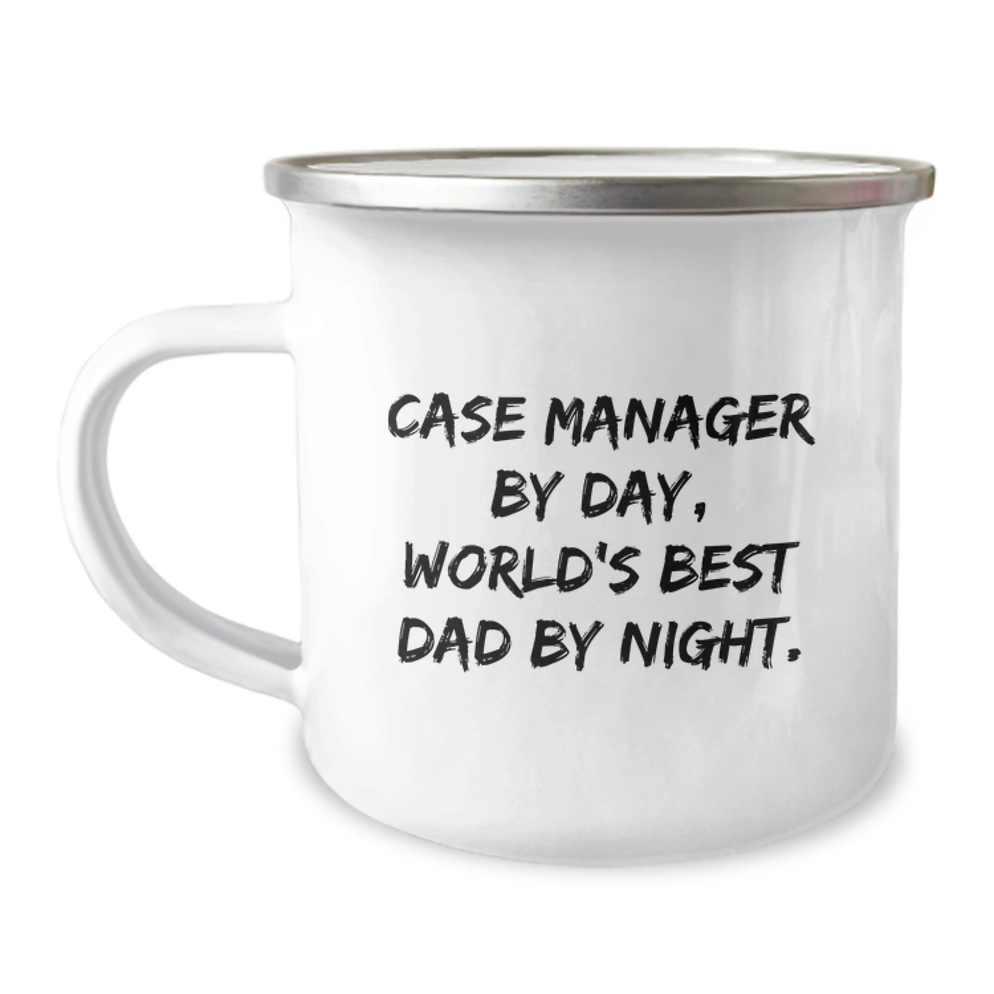Case Manager Keepsake Camping Mug for Him Birthday Gift - Image 1