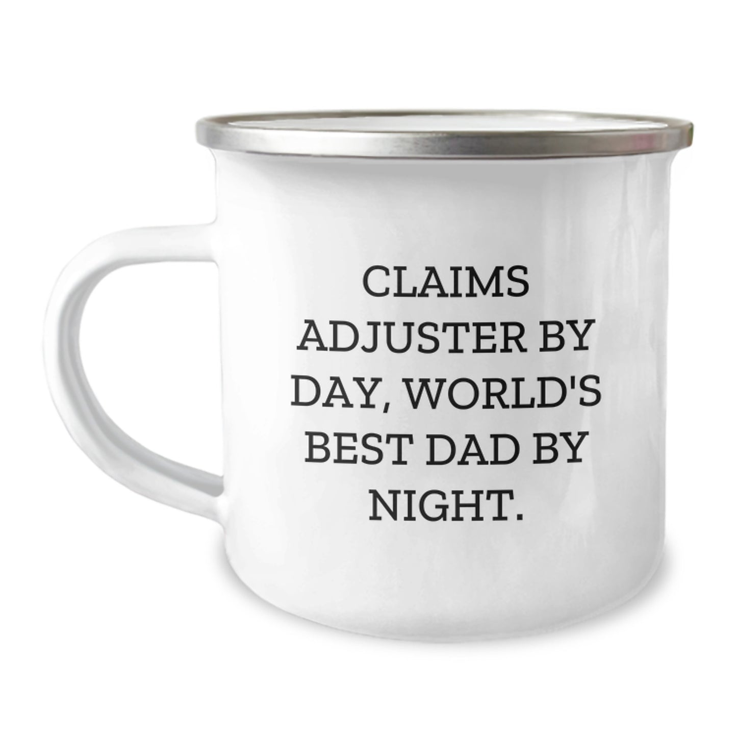 Claims Adjuster Camping Mug Idea for Coworkers Birthday Gift - Image 1