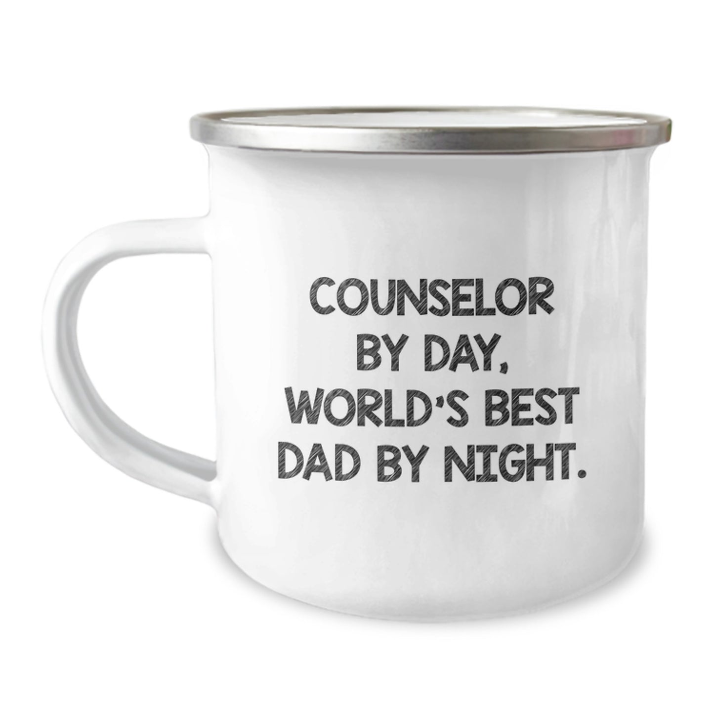 Humorous Counselor Camping Mug for Friends Novelty Birthday Gift - Image 1