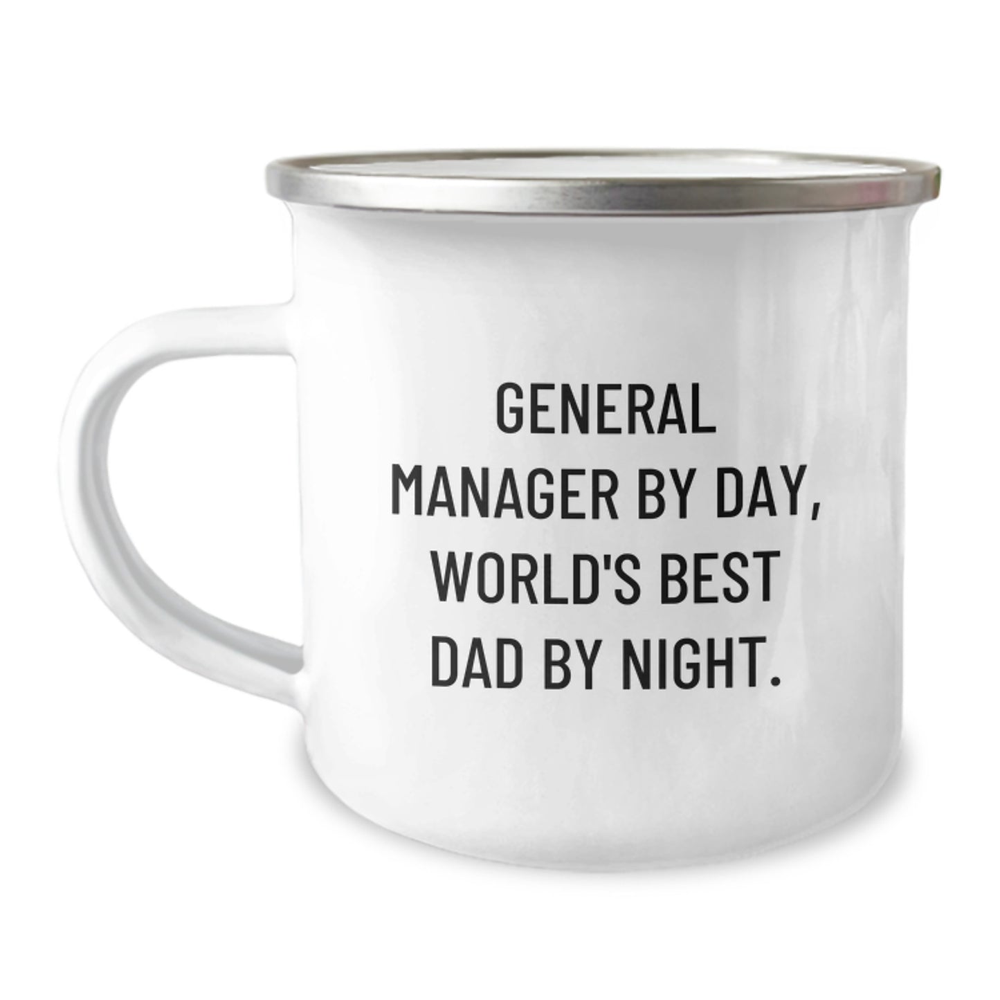 General Manager Keepsake Premium Camping Mug for Him Birthday Gift - Image 1