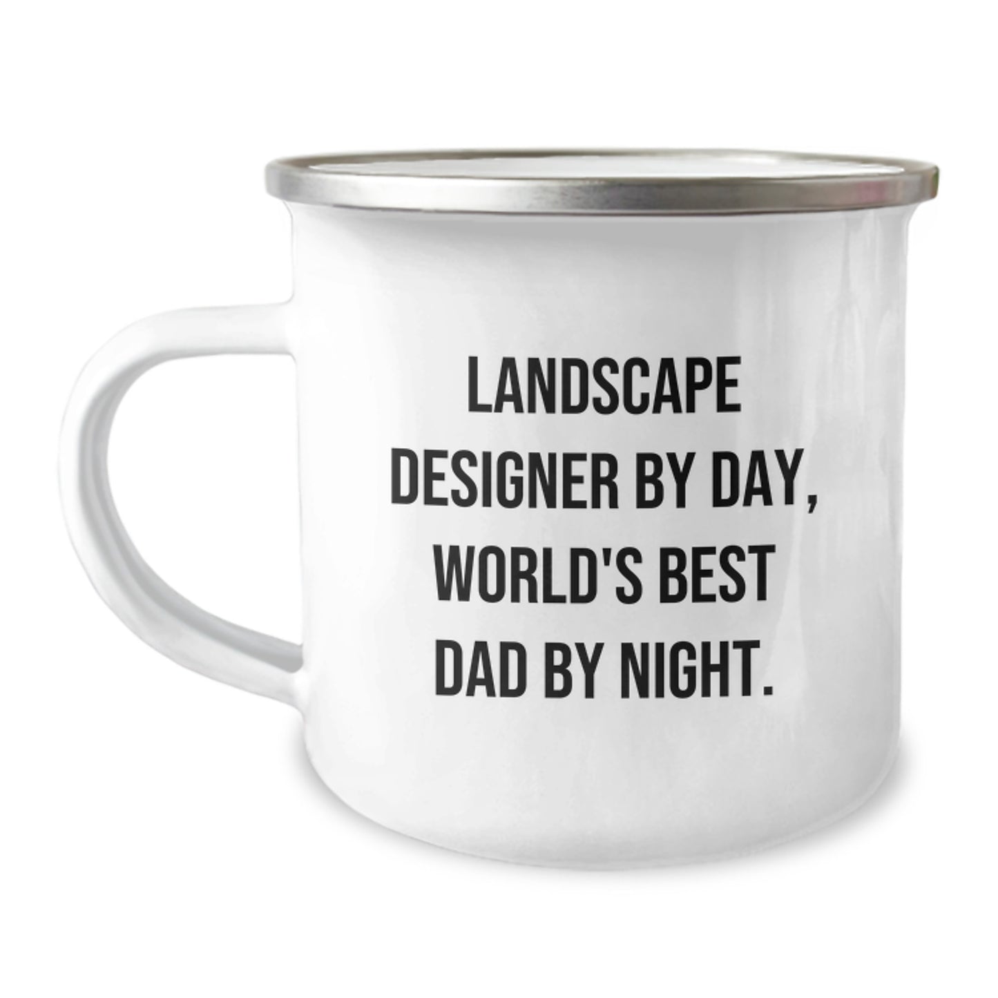 Witty Landscape Designer Camping Mug Novelty for Friends Birthday Gift - Image 1