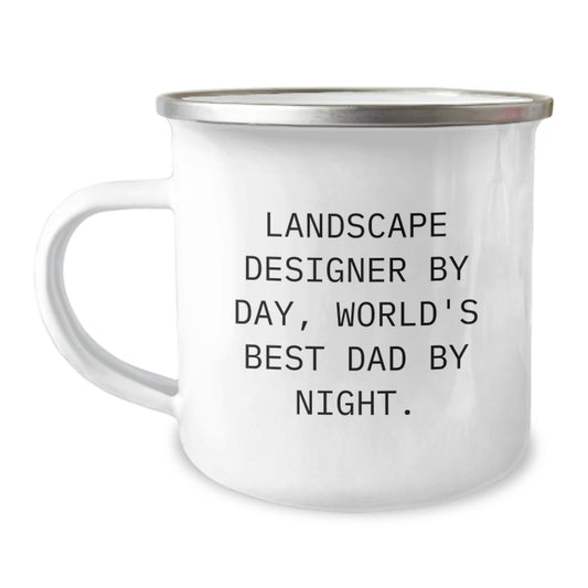 Birthday Gift Landscape Designer Camping Mug for Her Present - Image 1