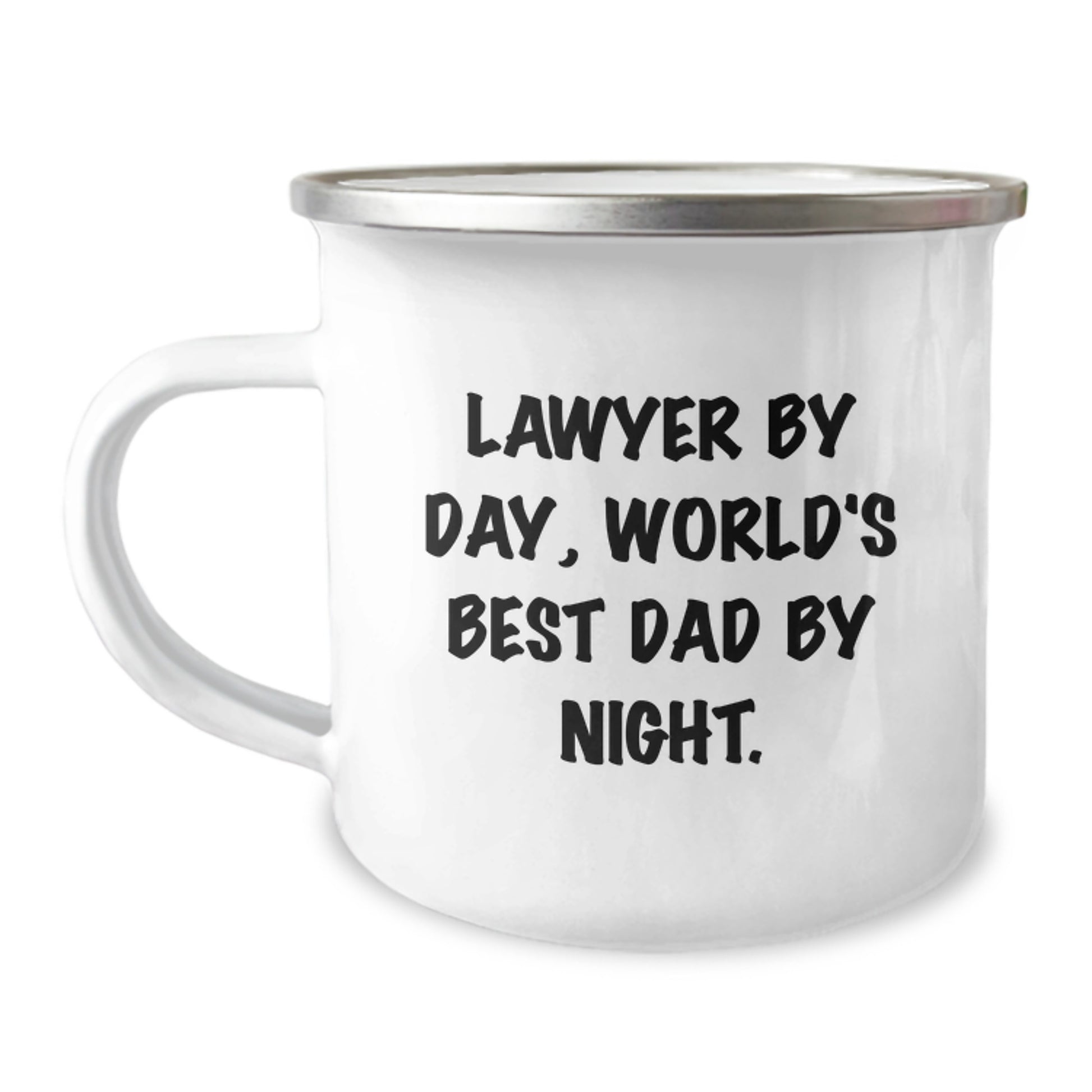 Lawyer Keepsake Camping Mug for Him Birthday Gift – Dad Pride for Dad - Image 1