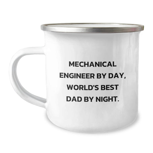 Mechanical Engineer Camping Mug Idea for Coworkers Birthday Gift - Image 1