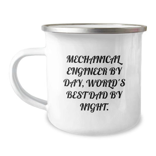 Birthday Gift Camping Mug for Her Present Mechanical Engineer By Day - Image 1