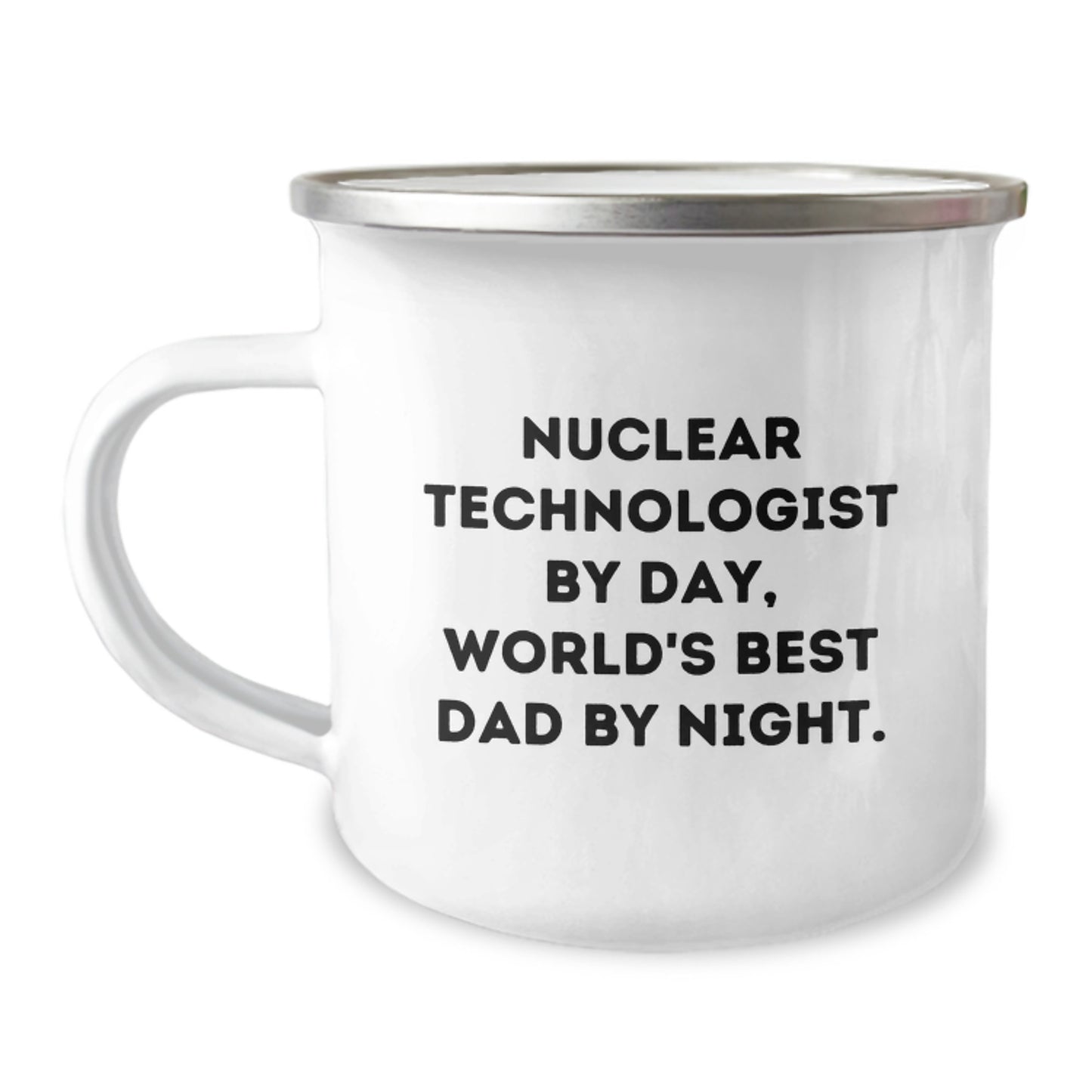 Birthday Gift for Her Nuclear Technologist Camping Mug Present - Image 1