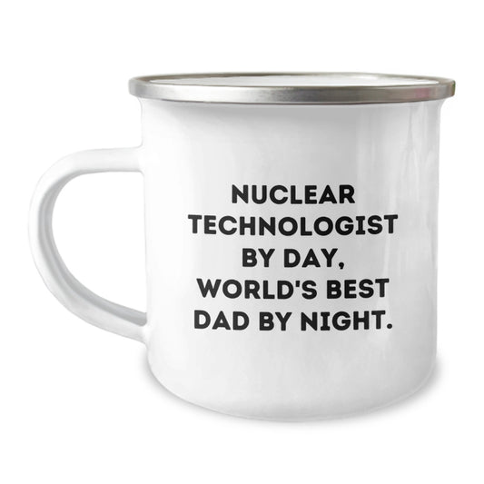 Birthday Gift for Her Nuclear Technologist Camping Mug Present - Image 1