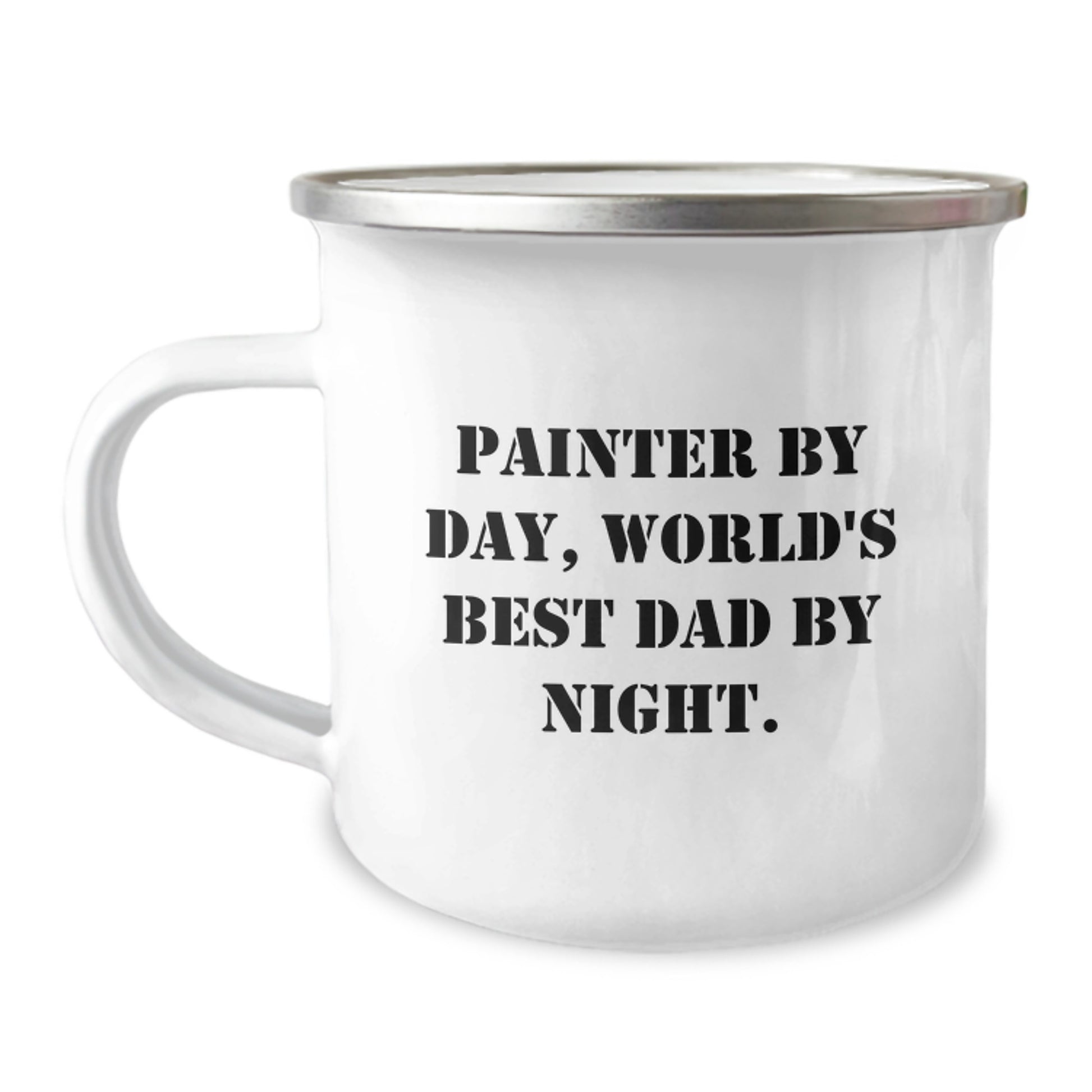 Painter Camping Mug Birthday Gift for Friends – Novelty Keepsake - Image 1