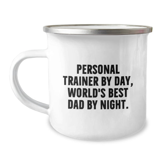 Personal Trainer Keepsake Mug for Him Birthday Gift Stainless Steel - Image 1