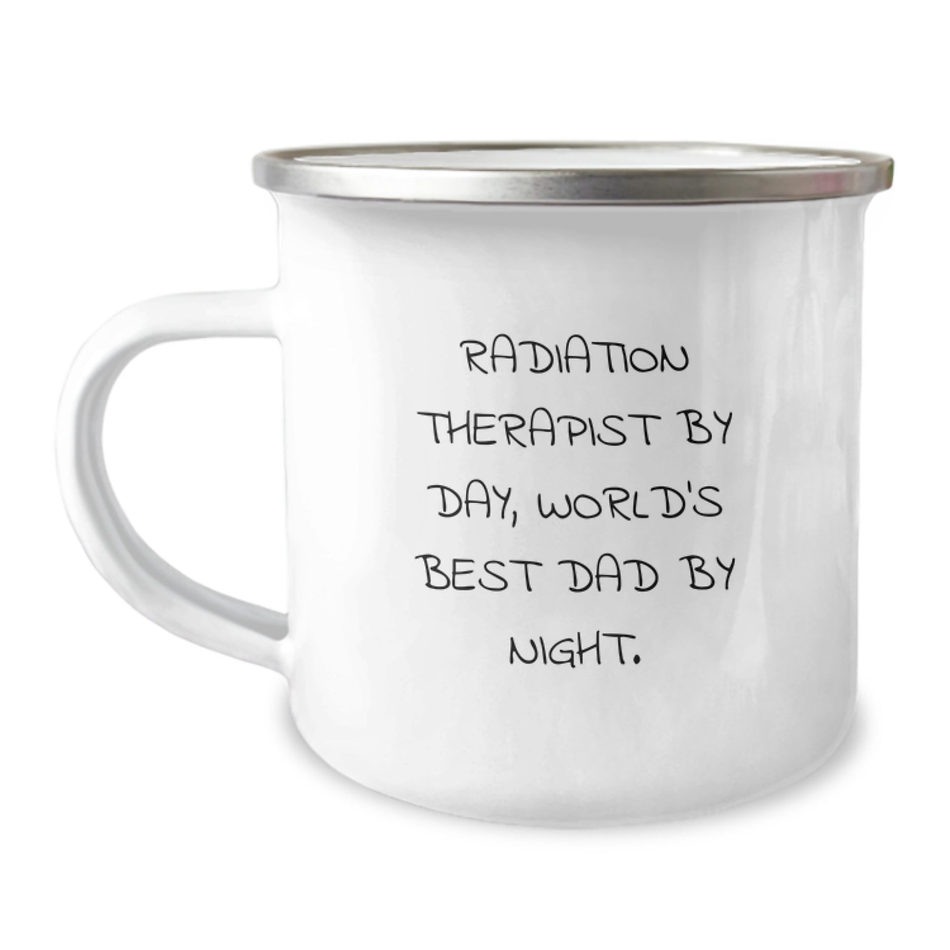 Radiation Therapist Keepsake Camping Mug for Him Birthday Gift Stainless - Image 1