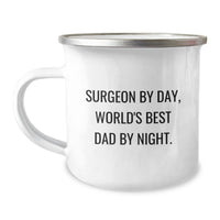 Load image into Gallery viewer, Funny Surgeon Gifts from Dad for Valentine's Camping Mug - Image 1
