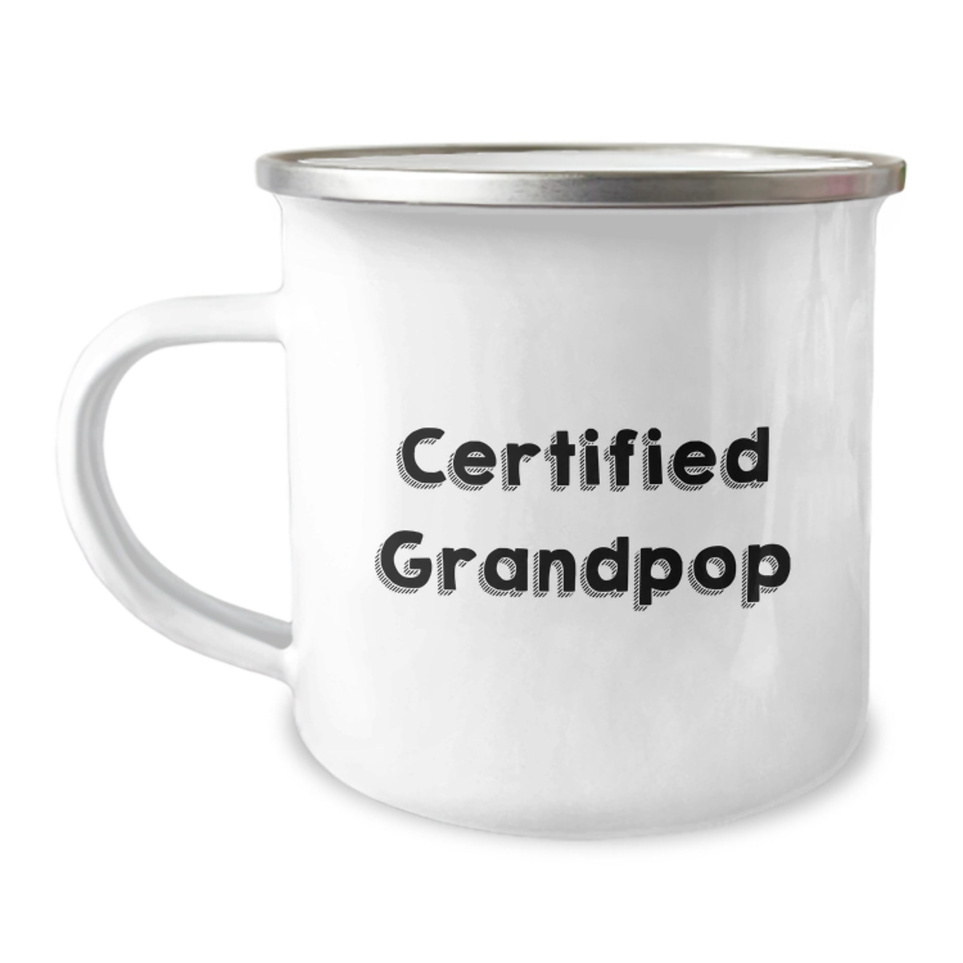 Funny Grandpop Gifts - Camping Mug for Outdoor Adventures, Birthday Unique Gifts from Grandpop to Grandkids - Image 1
