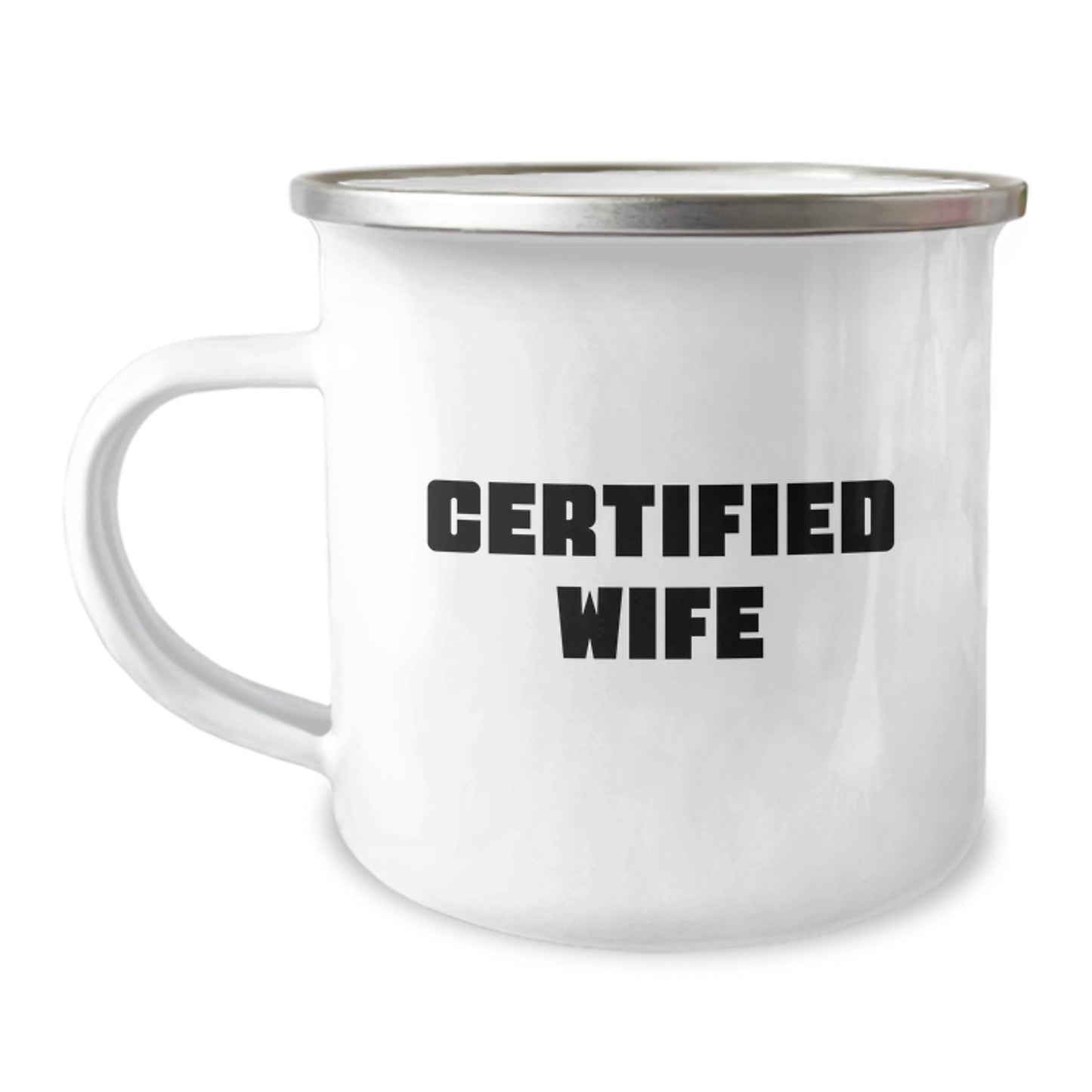 Funny Wife Gifts from Men Birthday Unique Presents for Camping Lover Certified Wife - Image 1
