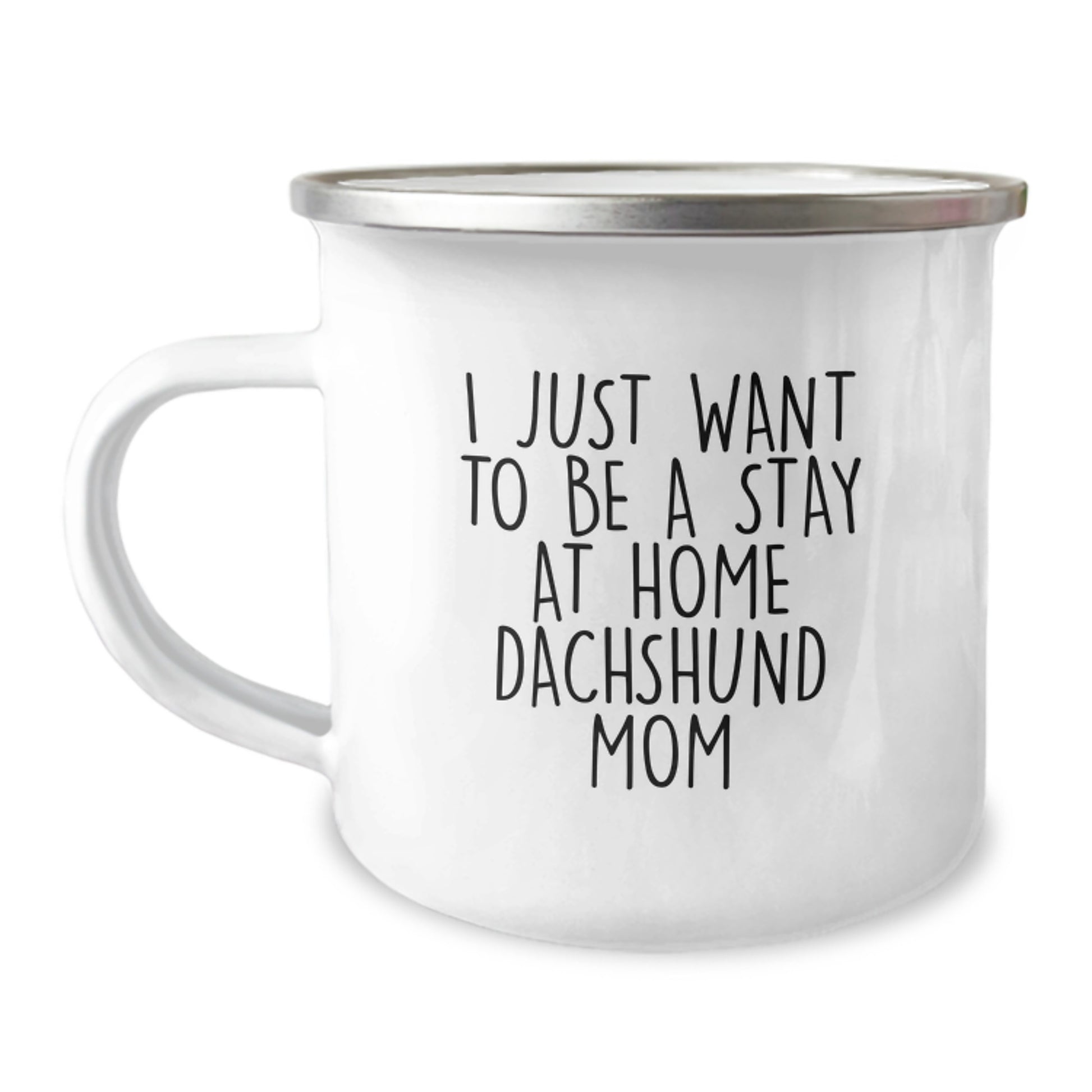 Funny Dachshund Dog Gifts from Family Friends for Christmas Unique Dachshund Dog Mom Camping Mug - Image 1