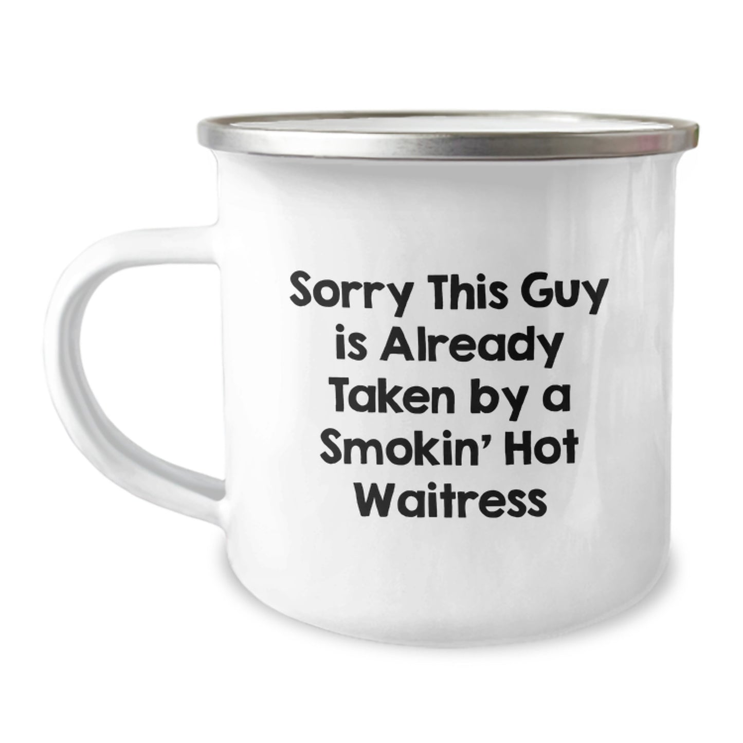Funny Waitress Gifts for Men, Smokin' Hot Mug, Unique Christmas Unique Gifts from Friends to Family Members - Image 1