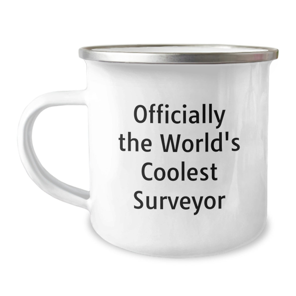 Funny Surveyor Gifts for Surveyor, Camping Mug for Men, Officially The World's Coolest Surveyor Christmas Unique Gifts from Friends - Image 1