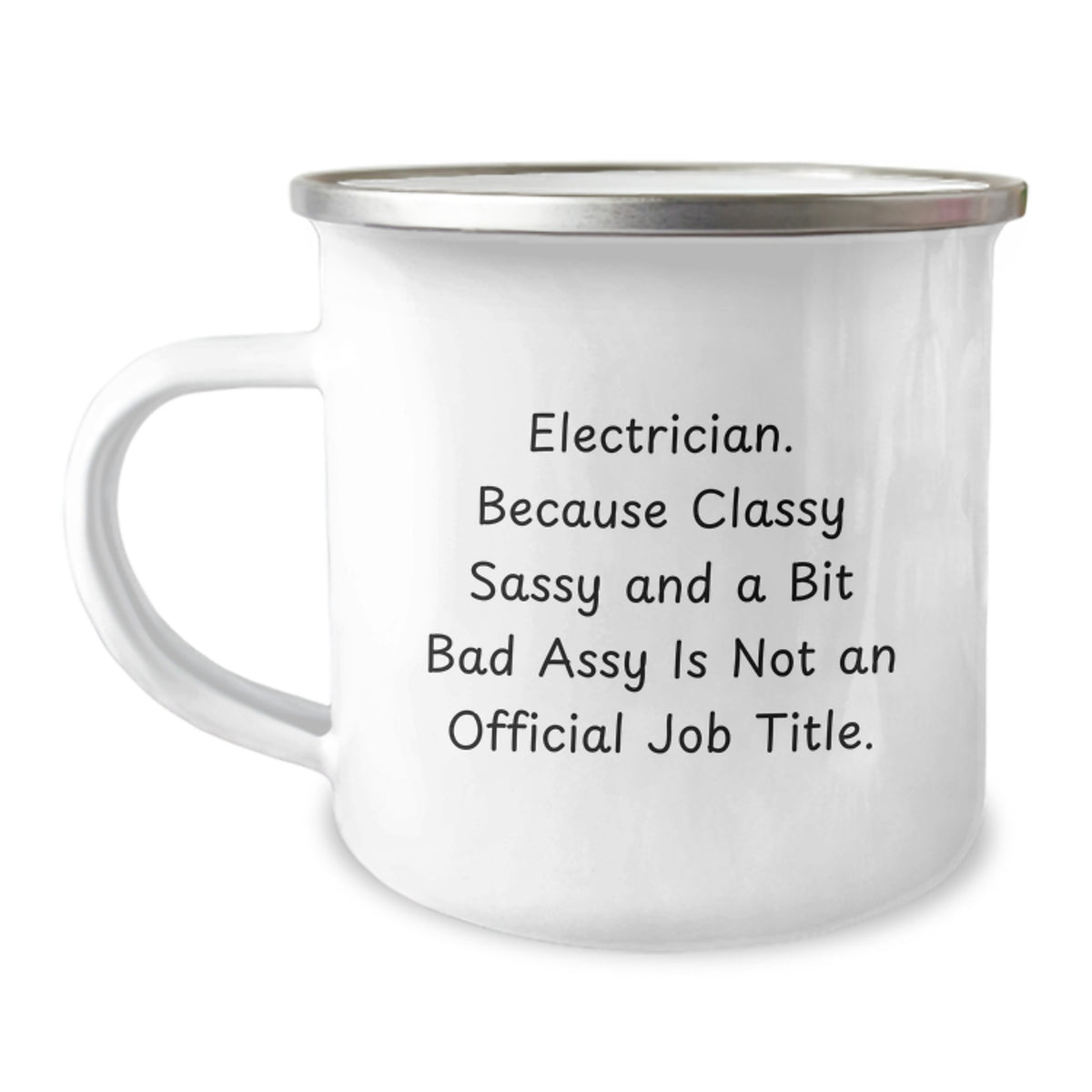 Electrician Gifts, Camping Mug, Funny Quote, Gifts from Friends for Electrician Graduation, Unique Graduation Gifts - Image 1