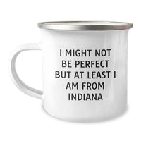 Load image into Gallery viewer, Funny Indiana Gifts for Friends from Hoosier Country, Indiana Camping Mug for Graduation - Image 1
