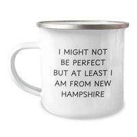 Load image into Gallery viewer, New Hampshire Christmas Camping Mug Funny Quote Gifts from Friends and Family - Image 1
