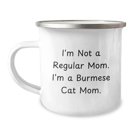 Burmese Cat Mom Gifts - Funny Camping Mug for Graduation Unique Gifts from Family to Friends - Burmese Cat Mommy - Image 1