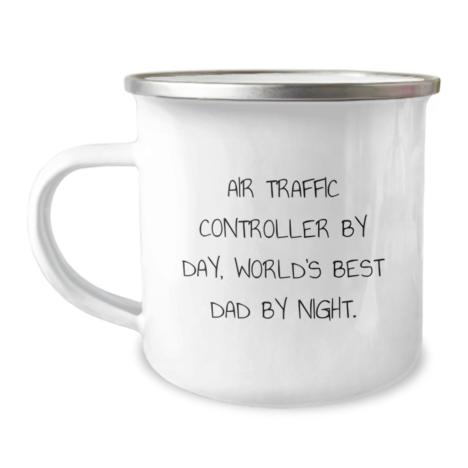 Birthday Gift Present for Her Air Traffic Controller Camping Mug - Image 1