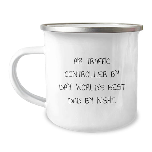 Birthday Gift Present for Her Air Traffic Controller Camping Mug - Image 1