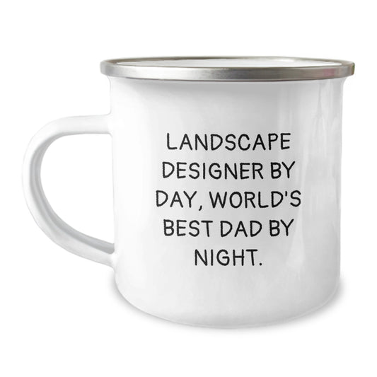 Landscape Designer Keepsake Mug for Him Birthday Gift Stainless Steel - Image 1