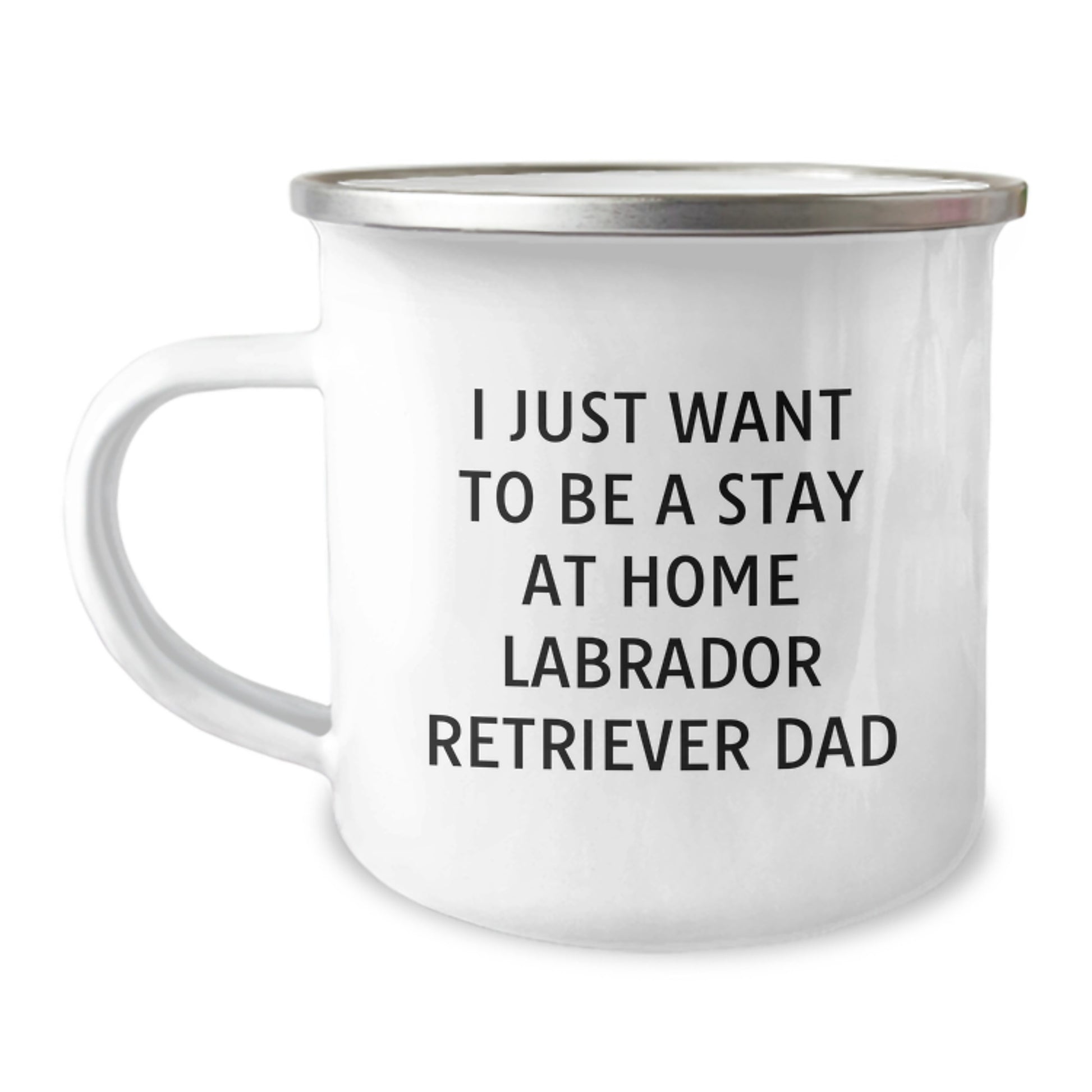 Labrador Retriever Dog Dad Gifts Funny Camping Mug Birthday Unique Presents from Family - Image 1