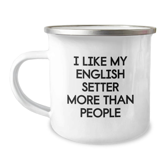 Funny English Setter Dog Gifts for Men from Friends on Birthday Unique Gifts - Image 1