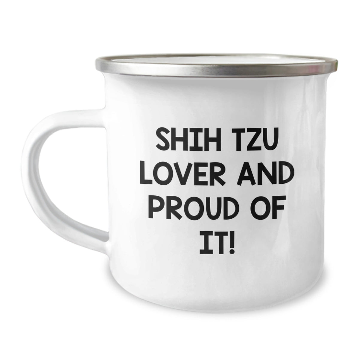 Shih Tzu Dog Lovers Gifts from Friends and Family - Funny Camping Mug for Birthday - Image 1