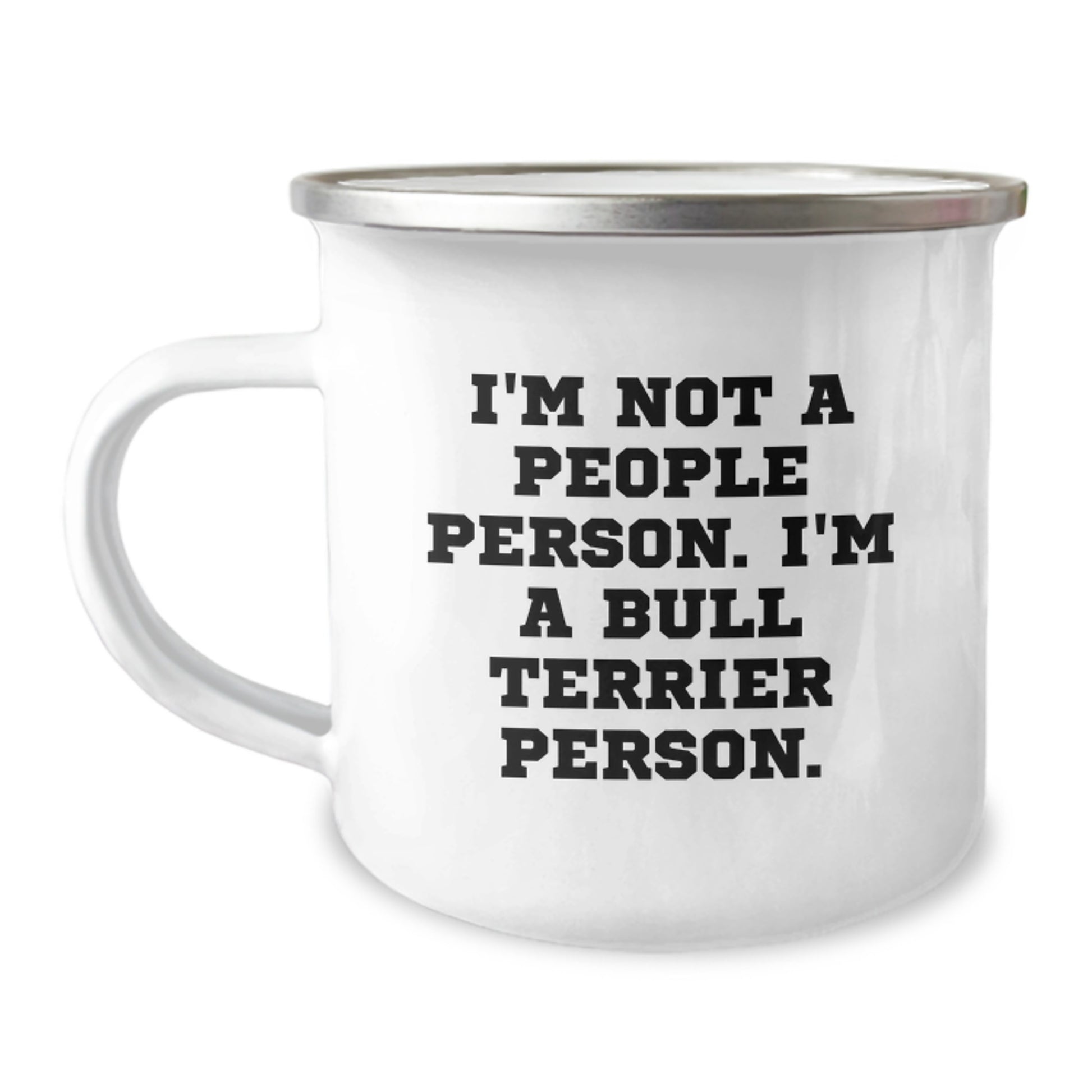 Funny Bull Terrier Dog Gifts for Men - I'm Not A People Person. I'm A Bull Terrier Person. Birthday Unique Gifts from Friends to Family - Image 1