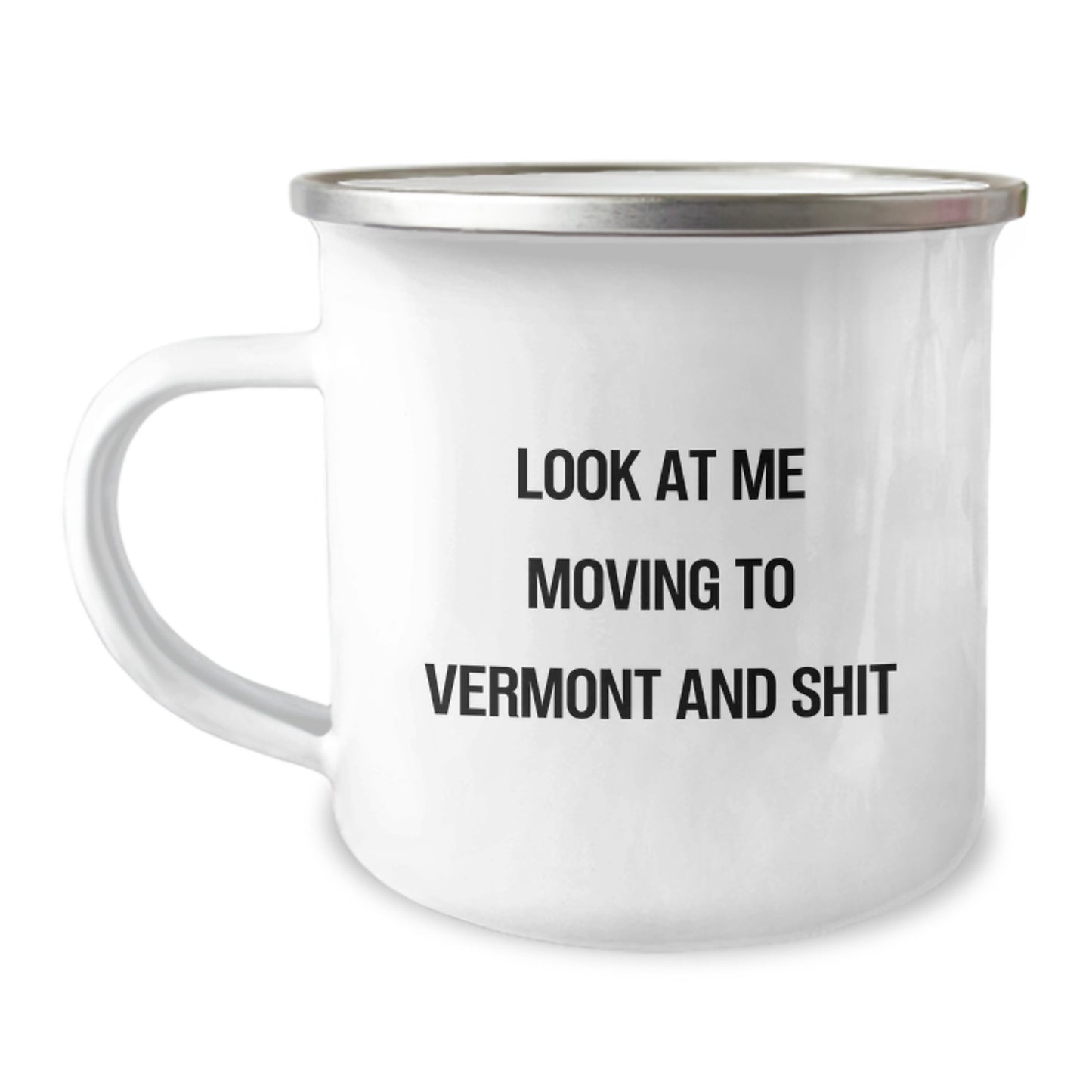 Funny Vermont Camping Mug Gifts from Friends to Moving to Vermont, Birthday Unique Gifts, Funny Camping Mug for Men Women Friends Family - Image 1