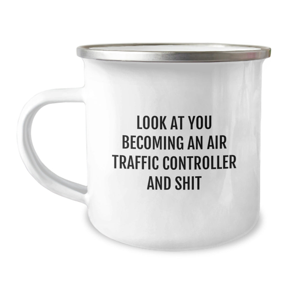 Air Traffic Controller Gifts, Funny Quote Camping Mug for Men, Women, or Friends, Graduation Unique Gifts from Family, Coworkers, or Friends - Image 1