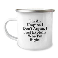 Load image into Gallery viewer, Umpire Humor Gifts for Men from Family, Funny Camping Mug for Graduation Unique Gifts - Image 1
