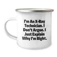 Load image into Gallery viewer, X-Ray Technician Gifts from Friends, Unique Camping Mug for X-Ray Technician Graduation, Funny Quote - Image 1
