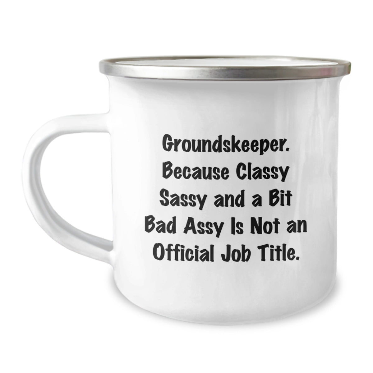 groundskeeper Gifts from Friends, Funny Camping Mug for groundskeeper, Graduation Unique Gifts - Image 1