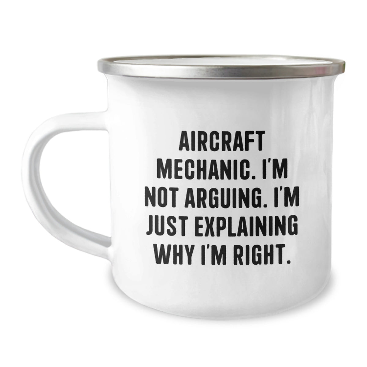 Funny Aircraft Mechanic Gifts from Friends, Aircraft Mechanic Birthday Unique Gifts with Inspirational Quote, Camping Mug for Men, Women, Coworkers, Family - Image 1