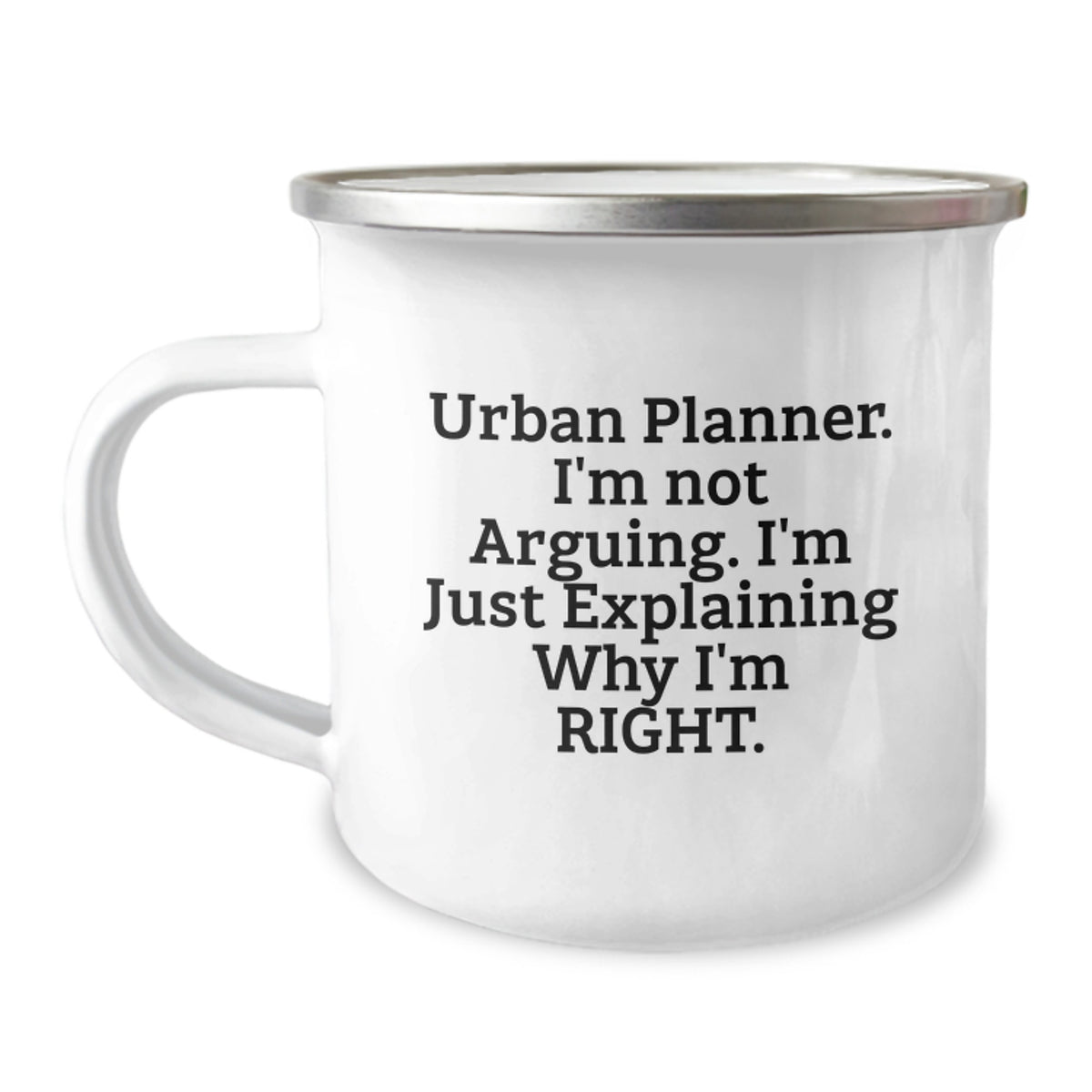 Funny Urban Planner Gifts from Friends, Urban Planner Camping Mug Birthday Unique Treasures - Image 1