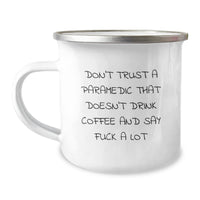 Load image into Gallery viewer, Rescue Worker Gift Ideas, Funny Quote, Camping Mug, Birthday Unique Gifts from Friends, Gifts for Rescue Workers - Image 1
