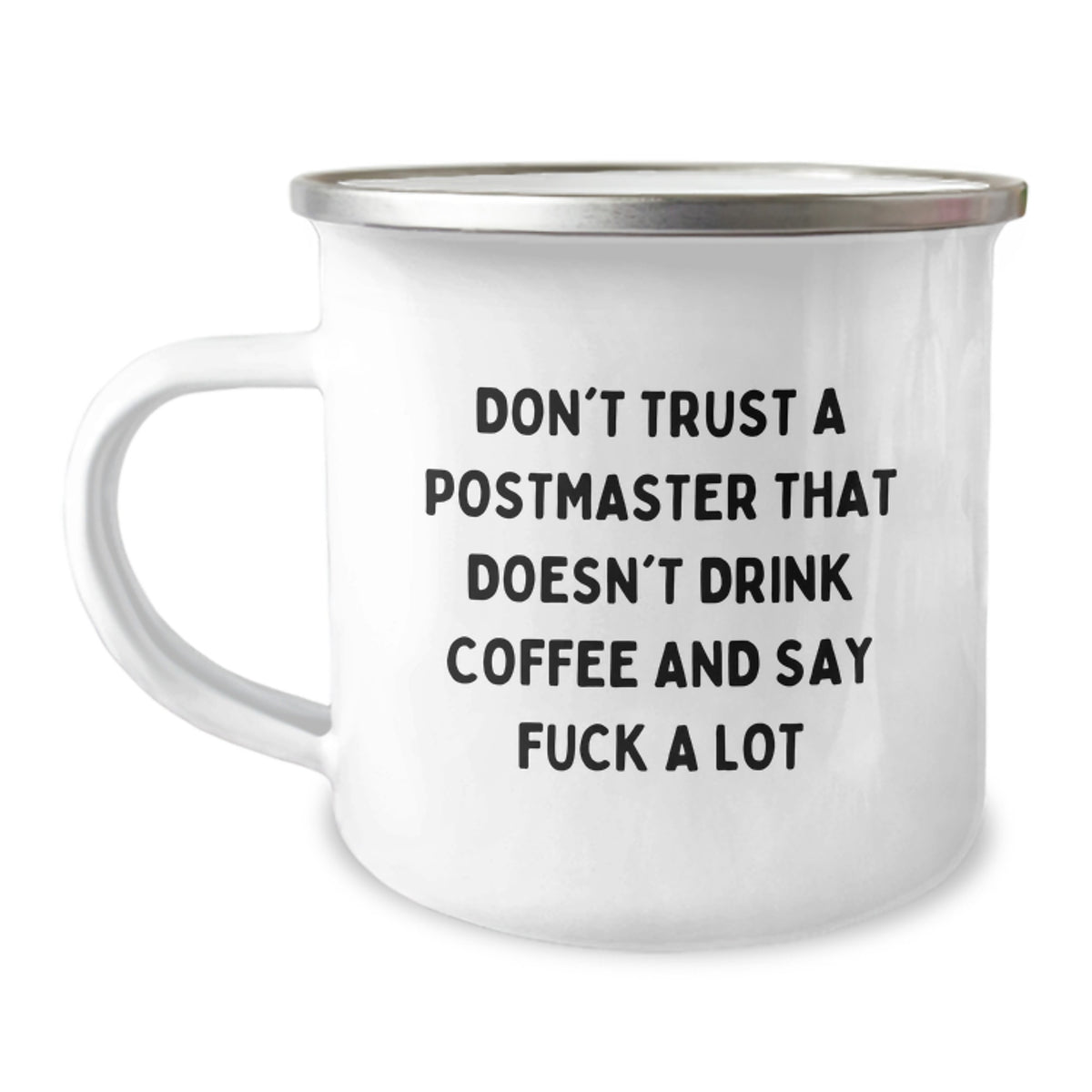 Funny Postmaster Gifts from Men - Birthday Unique Gifts for Postmaster - Coffee Lovers Camping Mug - Image 1
