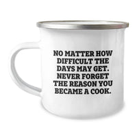 Load image into Gallery viewer, Gifts from Friends and Family - Inspirational Camping Mug for Cooks - Christmas Unique Gifts for Men and Women - Image 1
