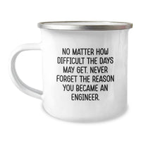 Load image into Gallery viewer, Funny Engineer Gifts from Friends - Christmas Unique Presents for Men Engineers - Camping Mug with Inspirational Quote - Image 1

