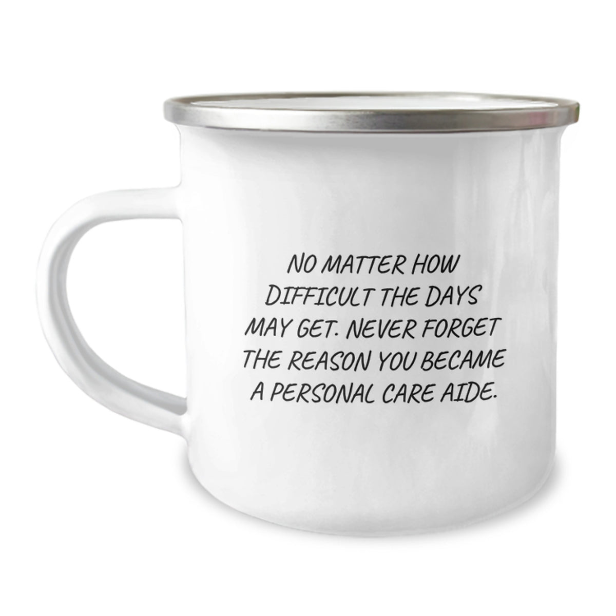 Unique Inspirational Gifts for Personal Care Aide from Family - Christmas Camping Mug - Image 1