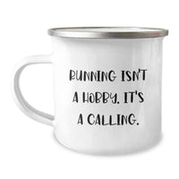 Load image into Gallery viewer, Funny Running Gifts for Men, Unique Camping Mug for Christmas Unique Gifts from Friends, Inspirational Running Quote - Image 1
