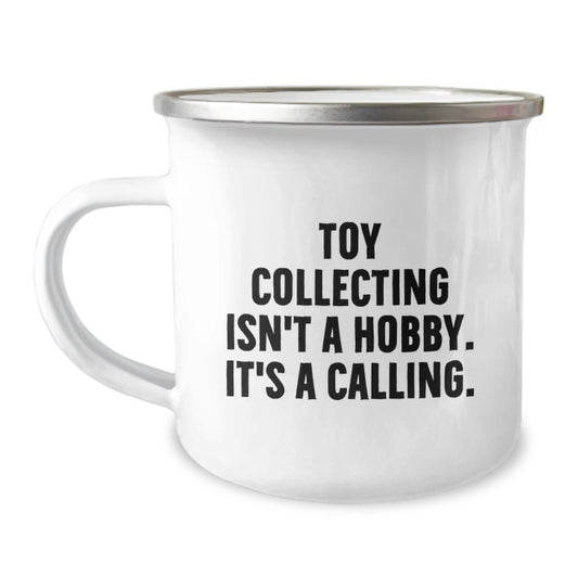 Funny Toy Collecting Camping Mug Gifts from Friends to Family Members This Christmas Morning - Image 1