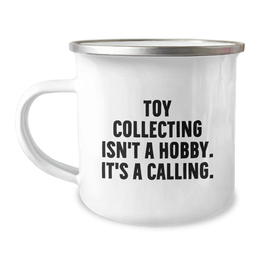 Funny Toy Collecting Camping Mug Gifts from Friends to Family Members This Christmas Morning - Image 1