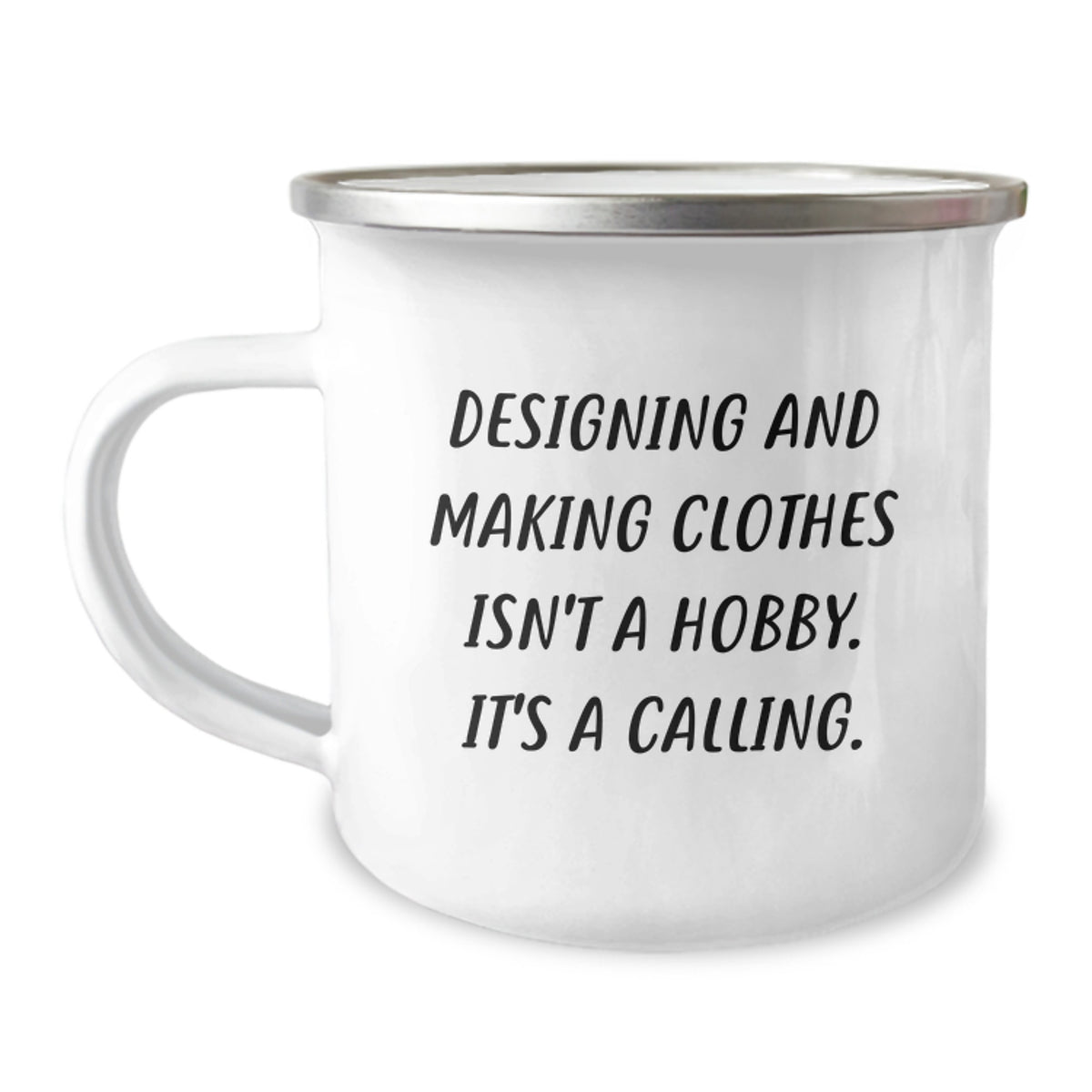 Designing and Making Clothes Gifts from Friends - Inspirational Christmas Mugs for Designing and Making Clothes Enthusiasts, Perfect Camping Mug - Image 1
