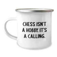 Load image into Gallery viewer, Funny Chess Camping Mugs Gifts for Chess Lovers from Friends and Family, Inspirational Call to Action, Christmas Unique Gifts - Image 1
