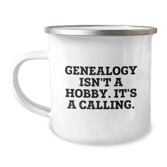 Genealogy Isn't A Hobby Gifts for Genealogy Enthusiasts, Funny Camping Mug for Women, Unique Christmas Unique Gifts from Family to Genealogy Lovers - Image 1